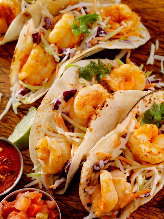 Tacos de Camarão